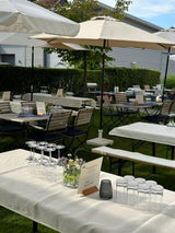 Summer-White-Wine-Party mit Spanferkelessen am Weingut